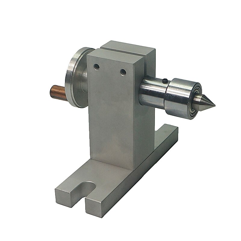 MT2 54mm Center Height Tailstock use for 65mm Chuck 4th Axis CNC machine drilling and milling Machine