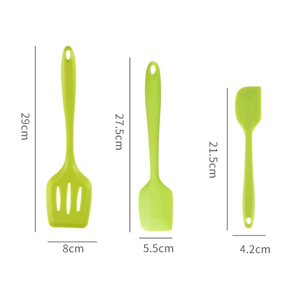 Silicone Kitchenware Set Silicone Spatula 5-piece Baking Tool Set The Silicone Utensil Set Is A Kitchen Helper