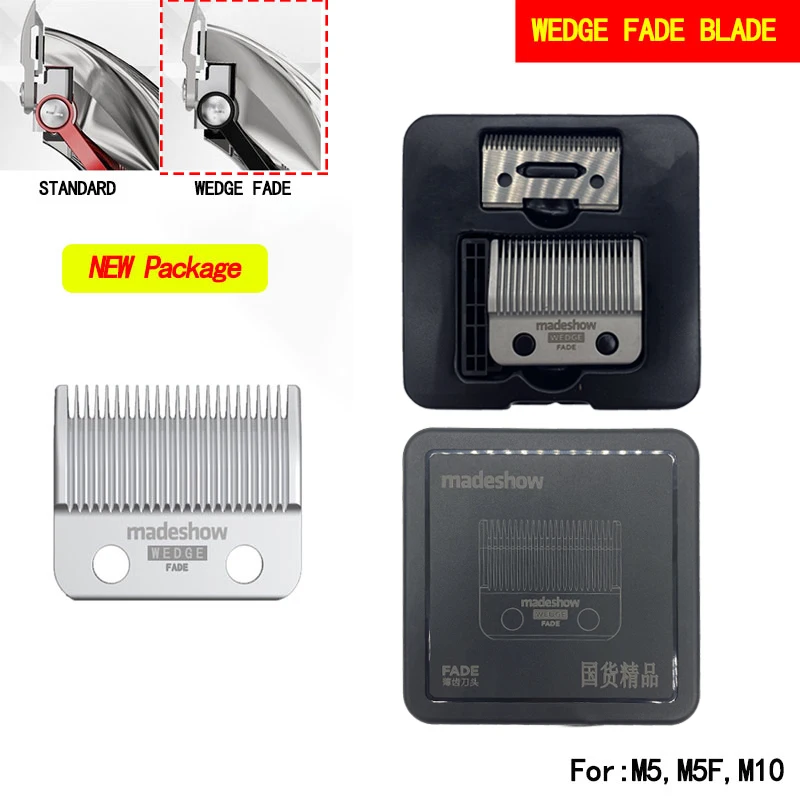 Pop Friseure P800 P700 P600 Professioneller Haarschneider, 0 mm Klinge, Standard-einstellen für Haarschneidemaschine, austauschbarer Schneidkopf: Blau