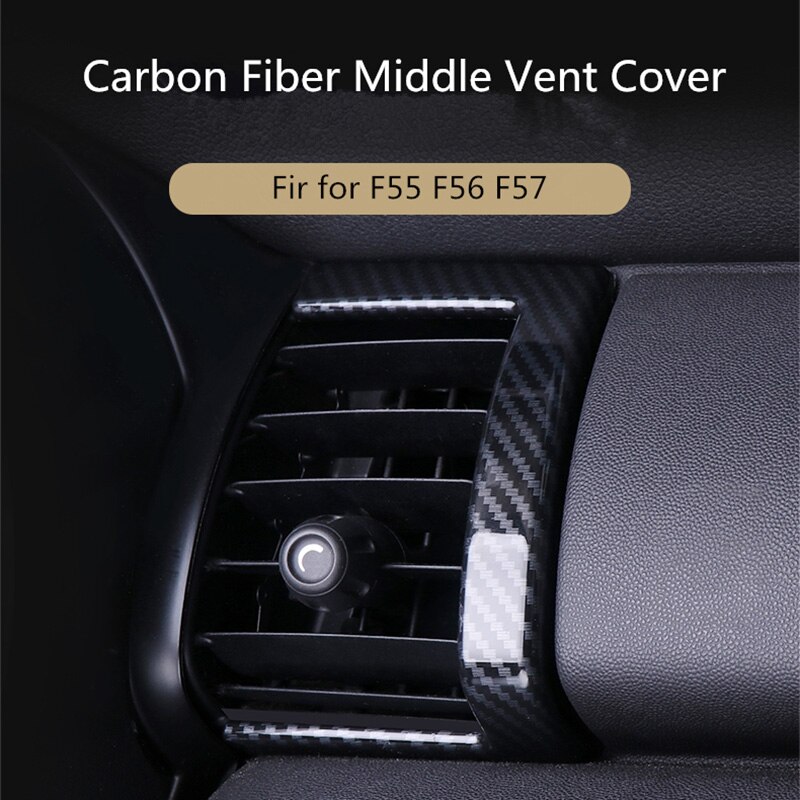 Car Middle Vent Cover Sticker Housing Interior Outlet Frame for Mini Cooper F55 F56 F57 Trim Accessories