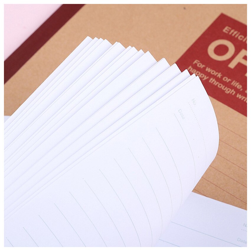 A5/B5 Kraft Paper Multifunctional Notepad Business Notebook Stationery Diary