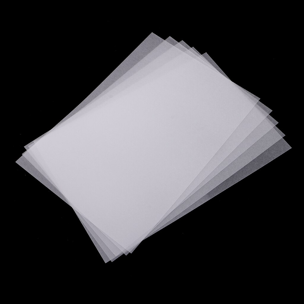 5x Clear Shrink Paper Sheets For DIY Drawing Crafts Jewelry Making