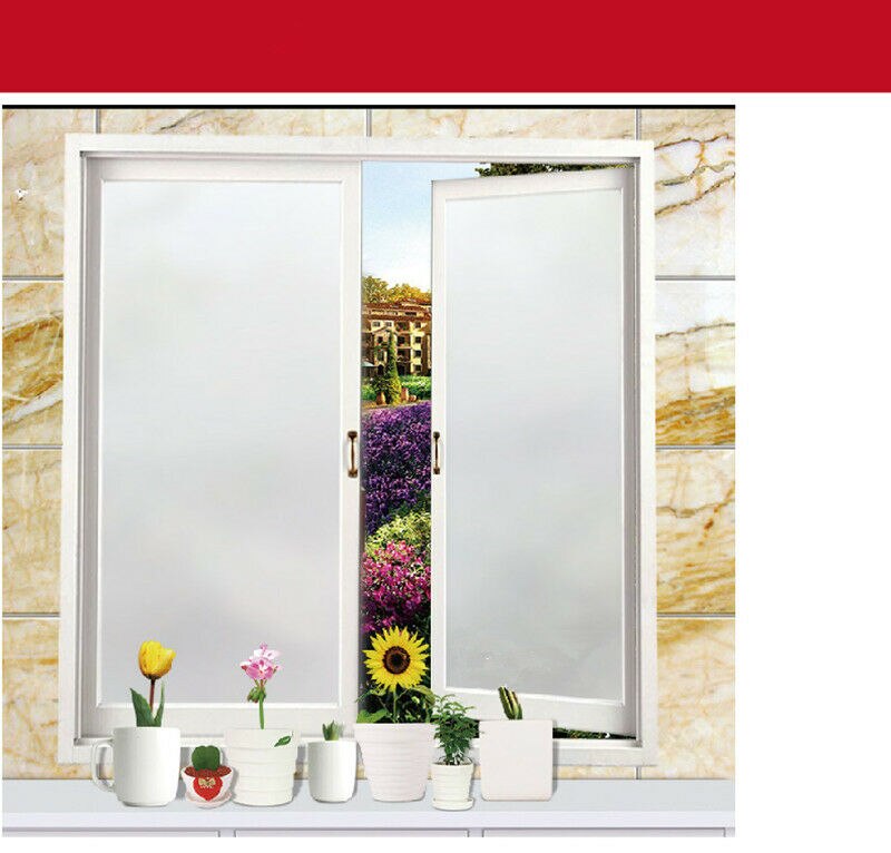 20cmx30cm(8''x12'') building glass UV Rejection heat resistant glued matte white window films with IR100% A4 Sample Sheet