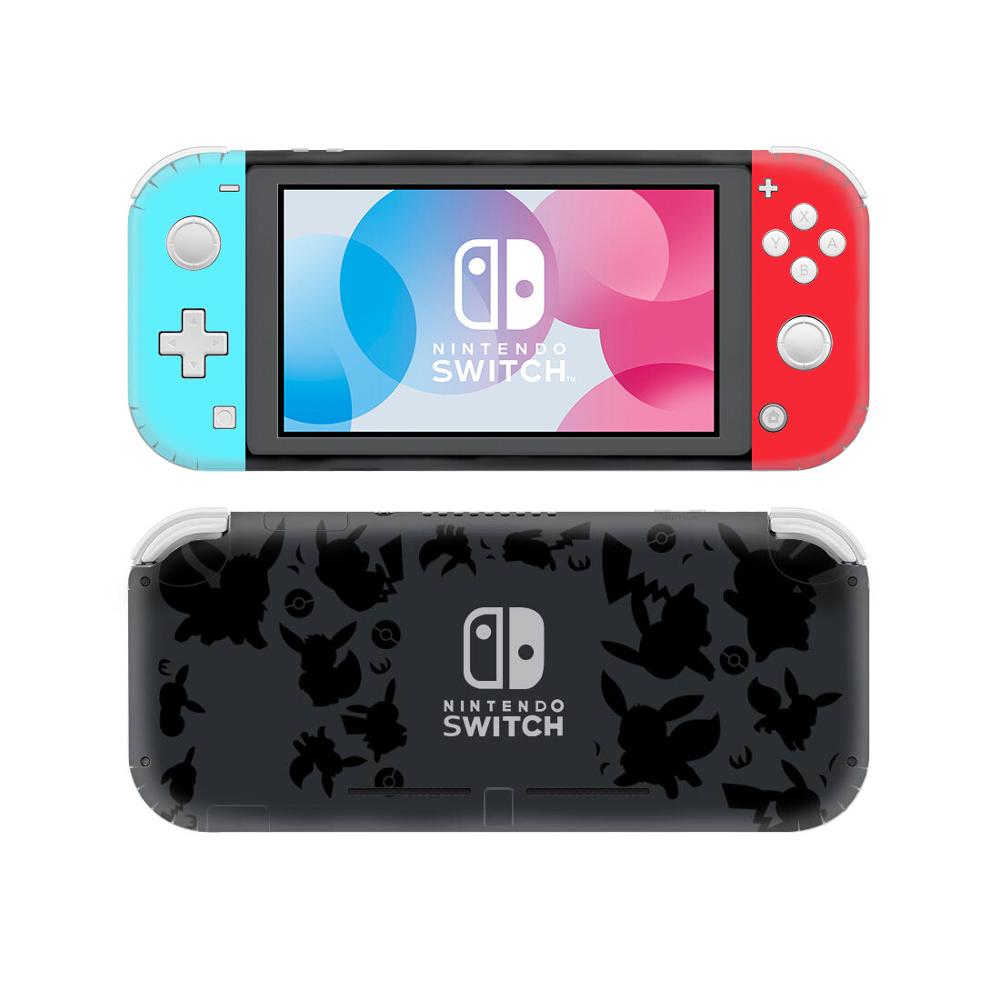 Pure White Color Skin Sticker Decal For Nintendo Switch Lite Console Nintend Switch Lite Mini NSL Protector Skin Sticker Vinyl