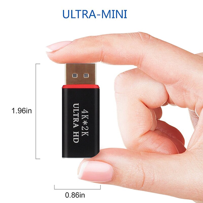 4K Display Port To HDMI-compatible Male Female Adapter Converter DisplayPort DP To HDMI-compatible