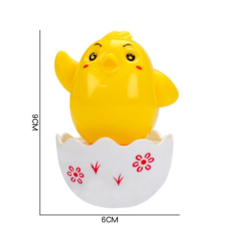 16 soorten Schattige baby Rammelaars bell knikken Pop Knipperen Ogen Tumbler Roly-poly Bijtring speelgoed Pasgeborenen Baby Vroege educatief speelgoed: yellow duck