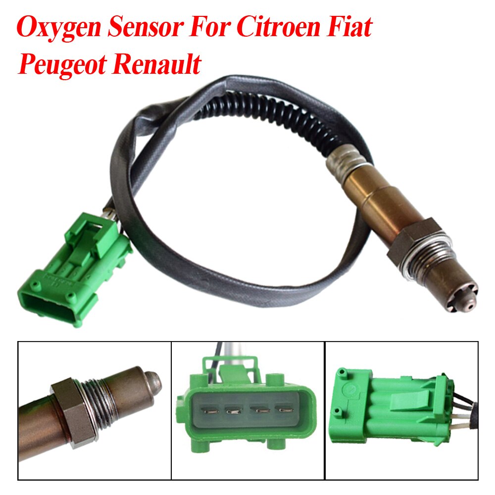 0258006027 4 Wire Front Oxygen Sensor For Citroen Berlingo C2 C3 C4 C5 C6 C8 Peugeot 206 306 307 407 Renault Clio Fiat Ducato