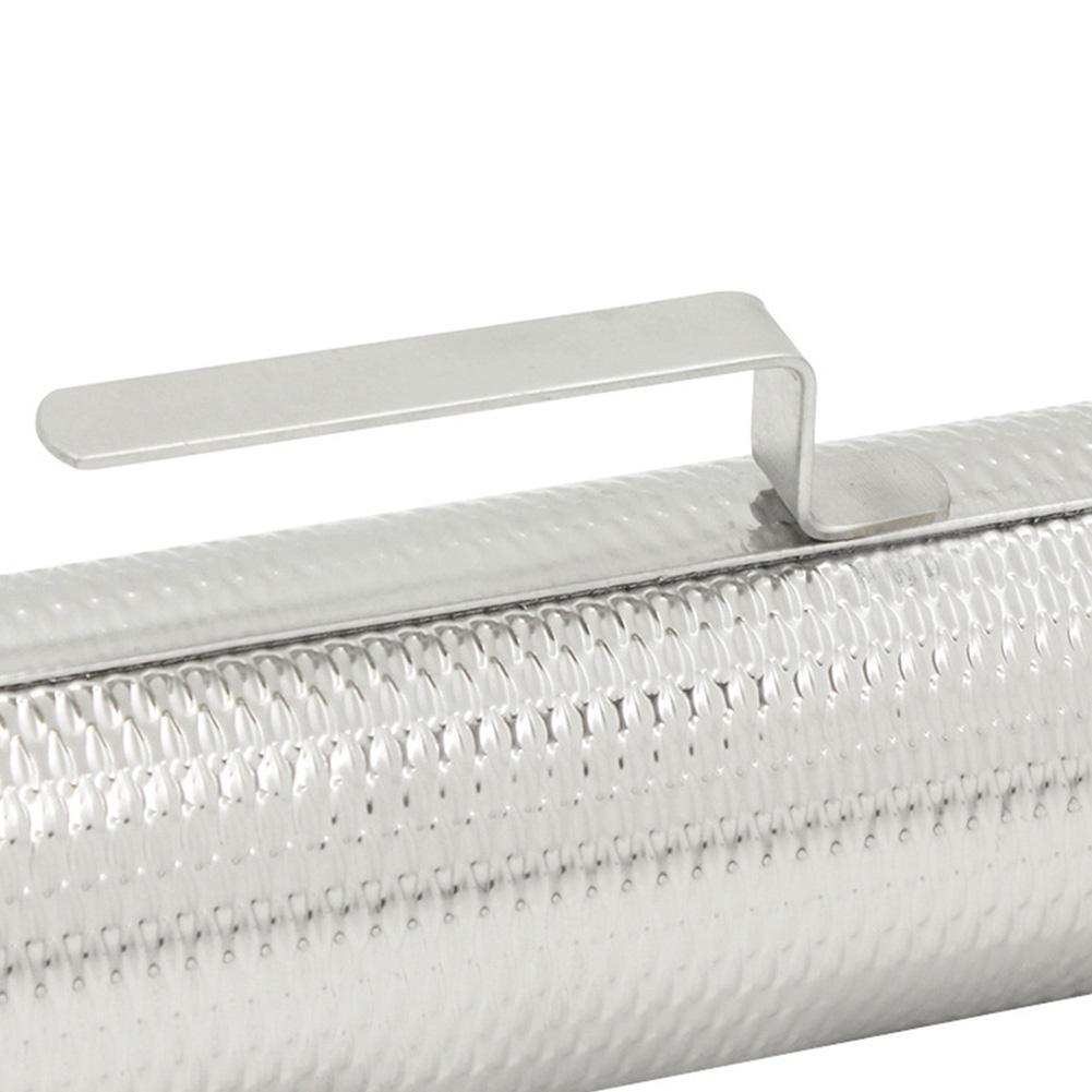 Guiro professionale in acciaio inossidabile con raschietto strumento musicale a percussione professionale Merengue latino