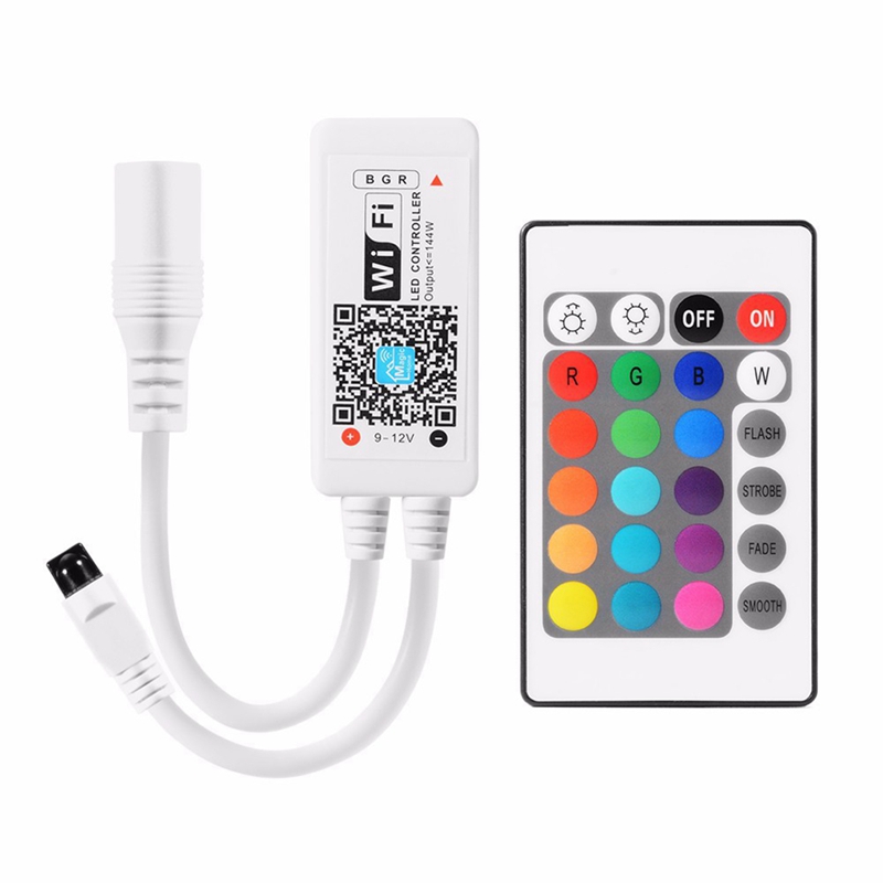 Rgb Led Wifi Controller Bluetooth Wifi Led Controller Voor 5050 2835 WS2811 WS2812B Led Strip: Default Title
