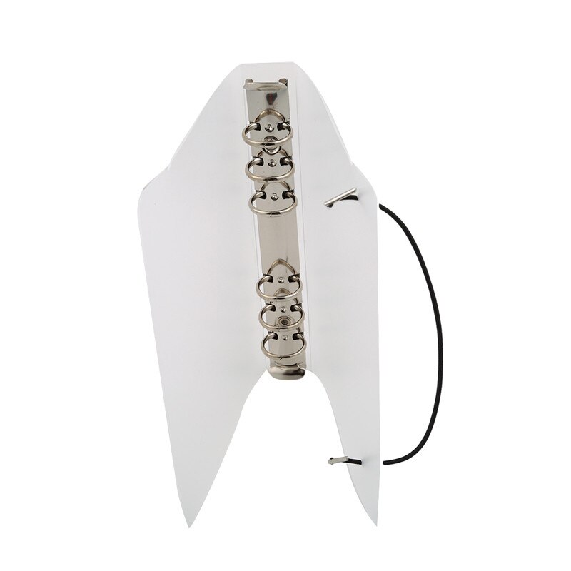 Plastikowy klips teczka klasyczny przezroczysty prosty notatnik luźny liść pierścień segregator pamiętnik plan okładka papiernicze torby na prezenty A4/A5/A7