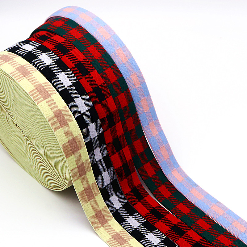 25mm Elastic Band Square Elastic Band Rubber Band Belt, Suitable for Shoes, Hats, Clothes, Luggage DIY Sewing Accessories 1M 5M