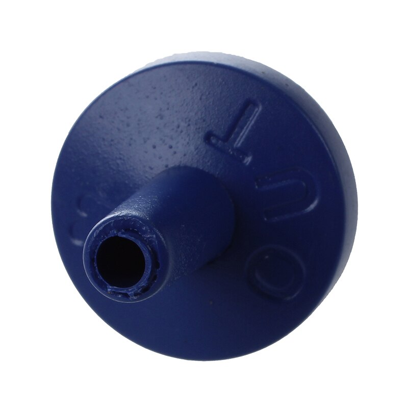 4 Pcs m Inside Diameter Hard Plastic One-way Check Valve Dark Blue