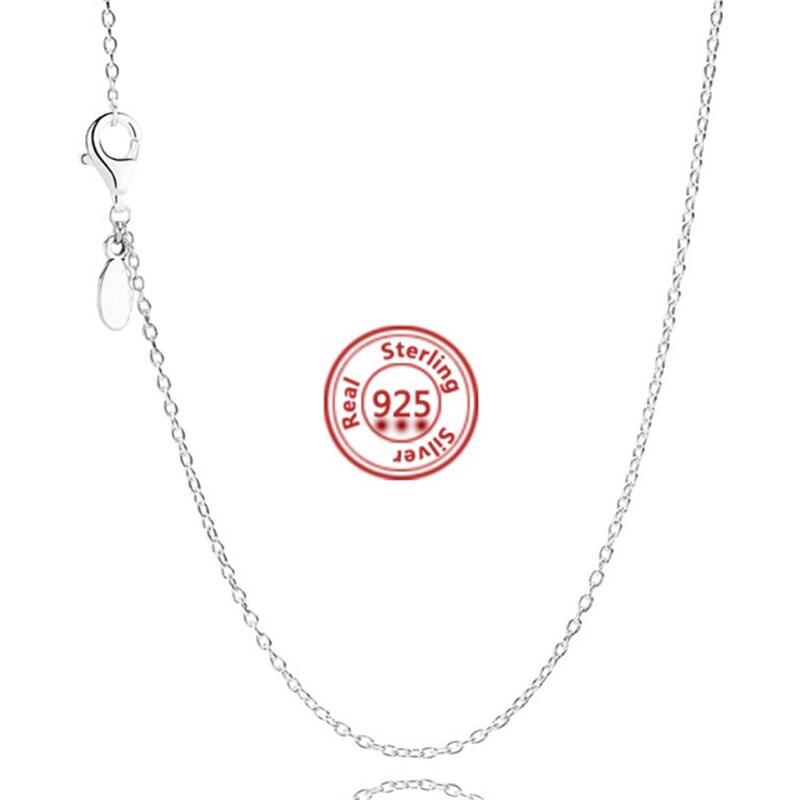 2022 925 Sterling Zilveren Ketting Voor Vrouwen Me Link Chain Kettingen Fit Originele Me Dangle Charm Kralen Mode sieraden: XL-001