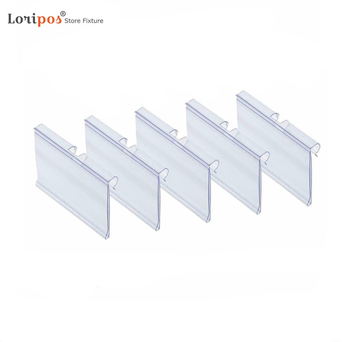 Scan Plate Sleeve Clear Pricetag Sign Holders Label Frame Price Tag Display Paper Card Frame Barcode Scanner Pocket