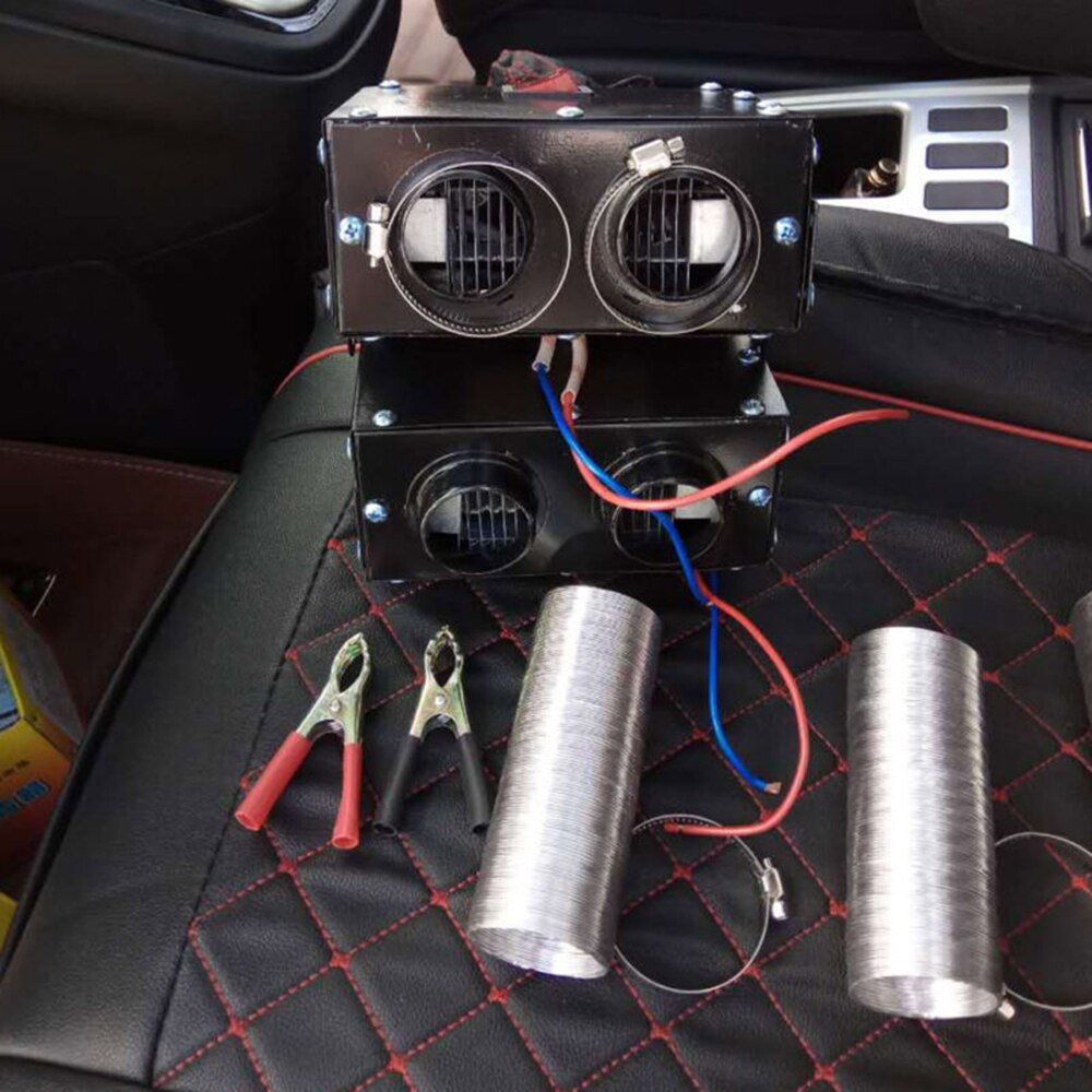 Descongelador 24V negro rápido calentador piezas accesorios coche Interior eléctrico