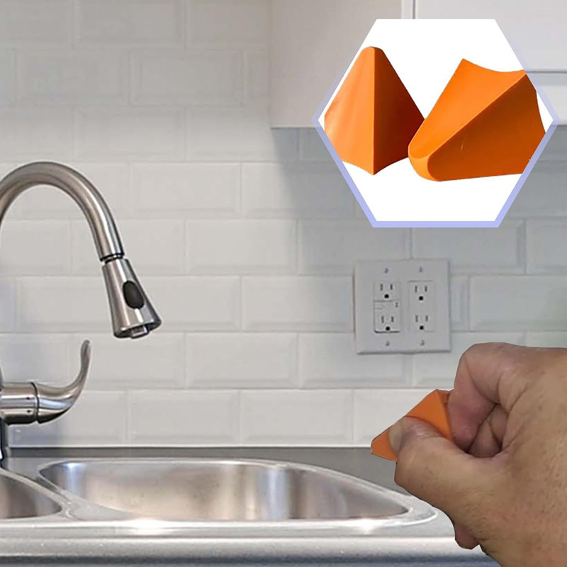 Silicone Caulking Tool Reusable Caulk Finishing Tool Caulk Smoothing Tool Seam Tools for Tile Window Grout Edge Removal Tools