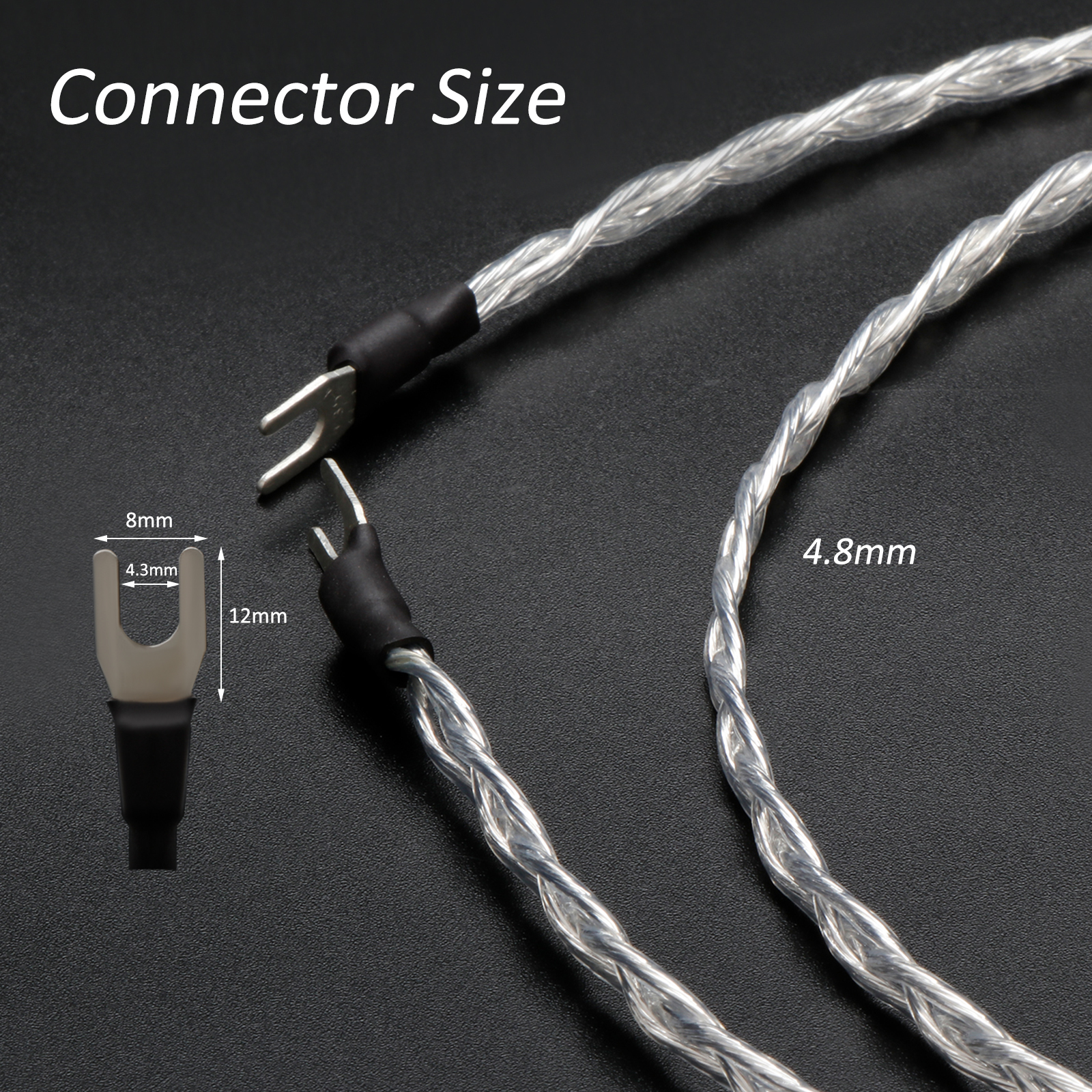 3 Cores gevlochten Jumper Ground kabel LP Vinyl Phono Signaallijn Hifi Audio Kabel Versterker Aarddraad Brug kabel