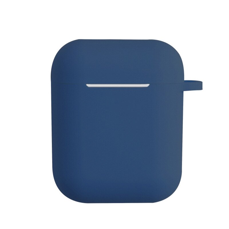 I12 TWS caso del auricular Bluetooth inalámbrico parachoques i9s i10 i9 i11 TWS i12TWS casos suave TPU de protección cubiertas para auriculares: Midnight blue