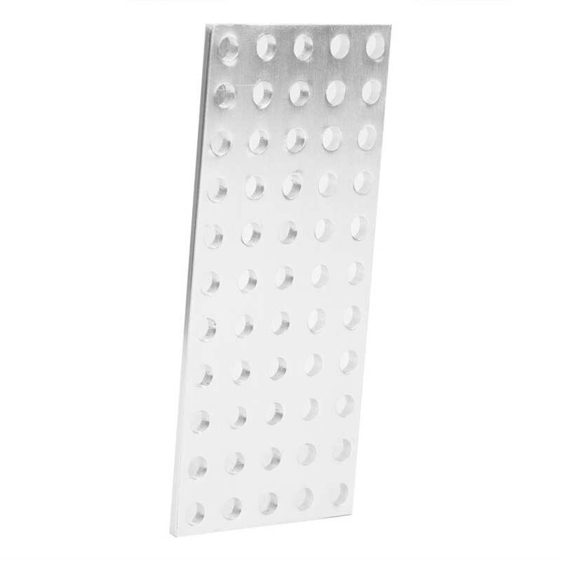 Industrial Robot Grid Plate Aluminum Grid Plate ( 5 X 11 Holes 40 X 88mm) for Decorative Panel