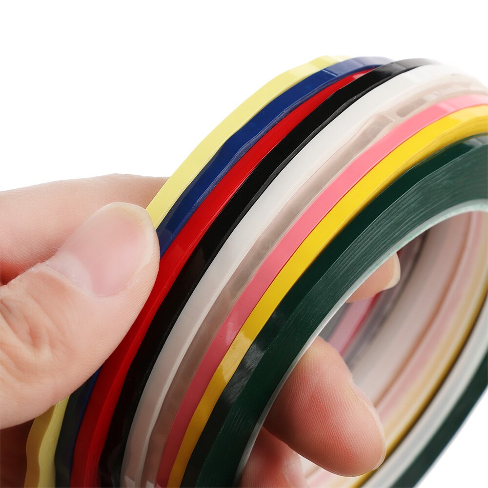 66m Multicolor Width 3mm 5S Waterproof Desktop Positioning Tapes No Trace Whiteboard Warning Line Drawing Marking Grid Tape