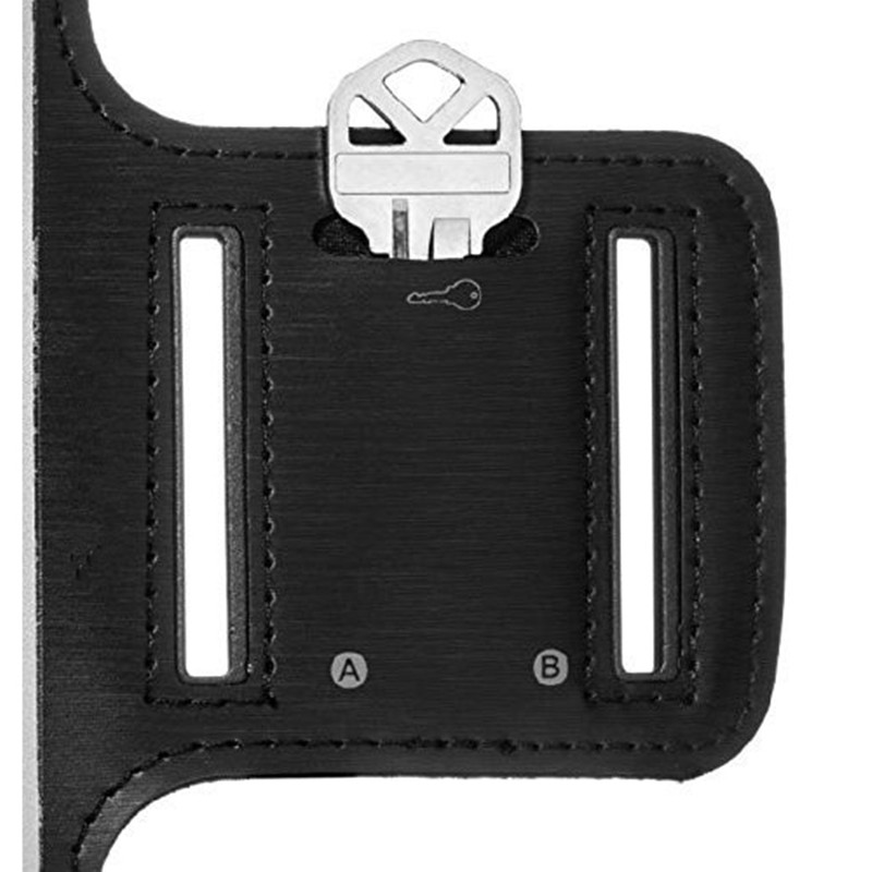 Cell Phone Armband for iPhone 8, 7, 7S, 6, 6S,and Samsung Galaxy S9, S8 Water Resistant Phones bag with key holder for Running