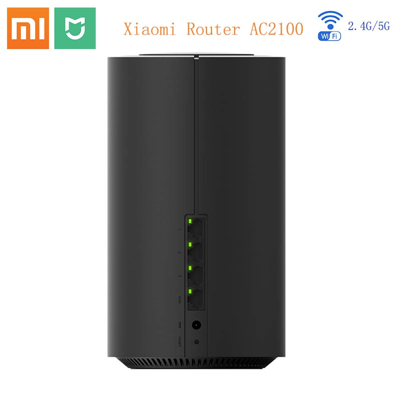 Xiaomi router wifi AC2100 Doppia Frequenza WiFi 128MB 2.4GHz 5GHz 360 ° Copertura doppio nucleo CPU Gioco A distanza APP di Controllo per Mihome