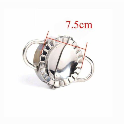 Stainless Steel Dumpling Maker Large Dumpling Mold Dough Press Cutter Wrapper Pie Crimper Pastry Tools Ravioli Mould