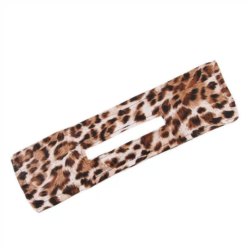 Pinza para el pelo con lazo perezoso para mujer, diadema estampada de cola de caballo, pasadores de abrazadera giratoria de Color sólido Simple: Amarillo fluorescente