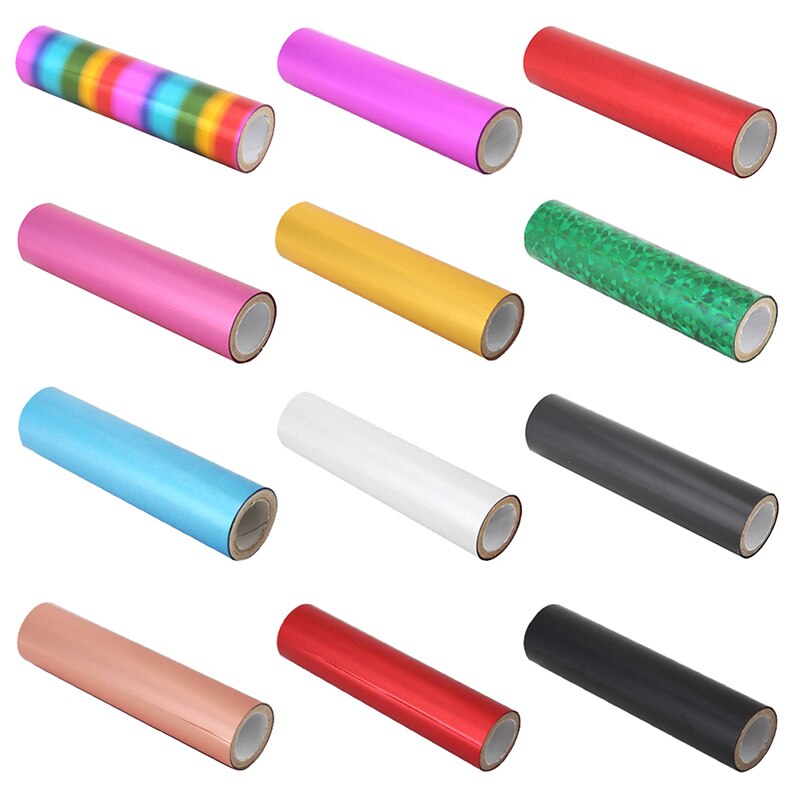 5mx15cm Stamping Foil Multicolor Holographic Transfer Film Iron On Printing