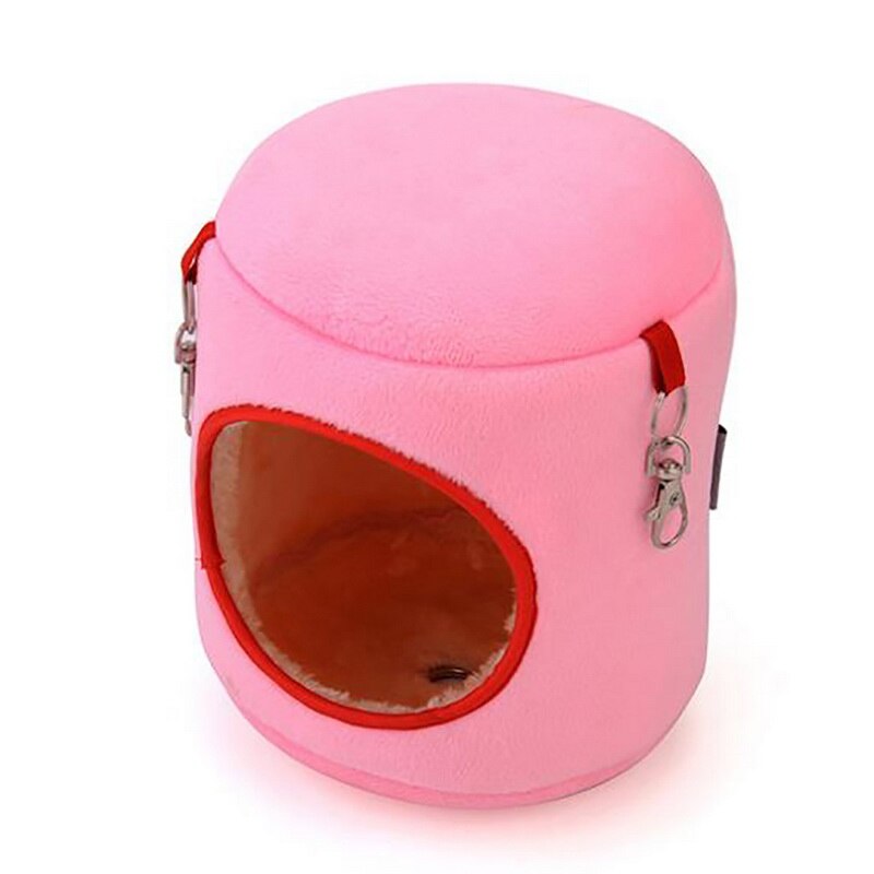 S-XL Huisdier Hangmat Muis Met Hangmat Warm Te Houden Kleine Huisdier Bed Muis Met Eekhoorn Winter Speelgoed Hamster Kooi Huishouden kooi