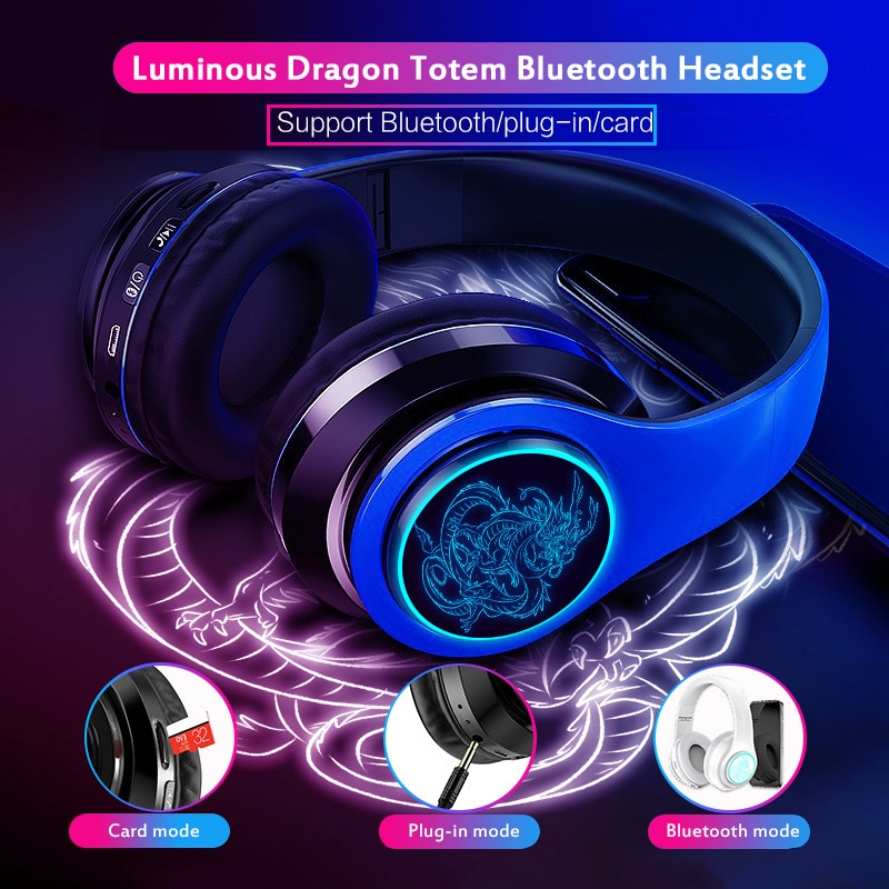 B39 Wireless Headphones Bluetooth 5.0 Headset Foldable Stereo Headphone Gaming Earphones With Microphone For PC Mobile Phone Mp3