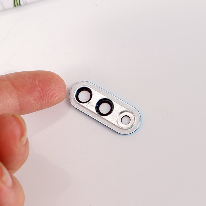 Original P30Lite For Huawei P30 Lite / Nova 4E Camera Lens Glass With Frame Holder Repair Rear Housing Cover Replace Parts