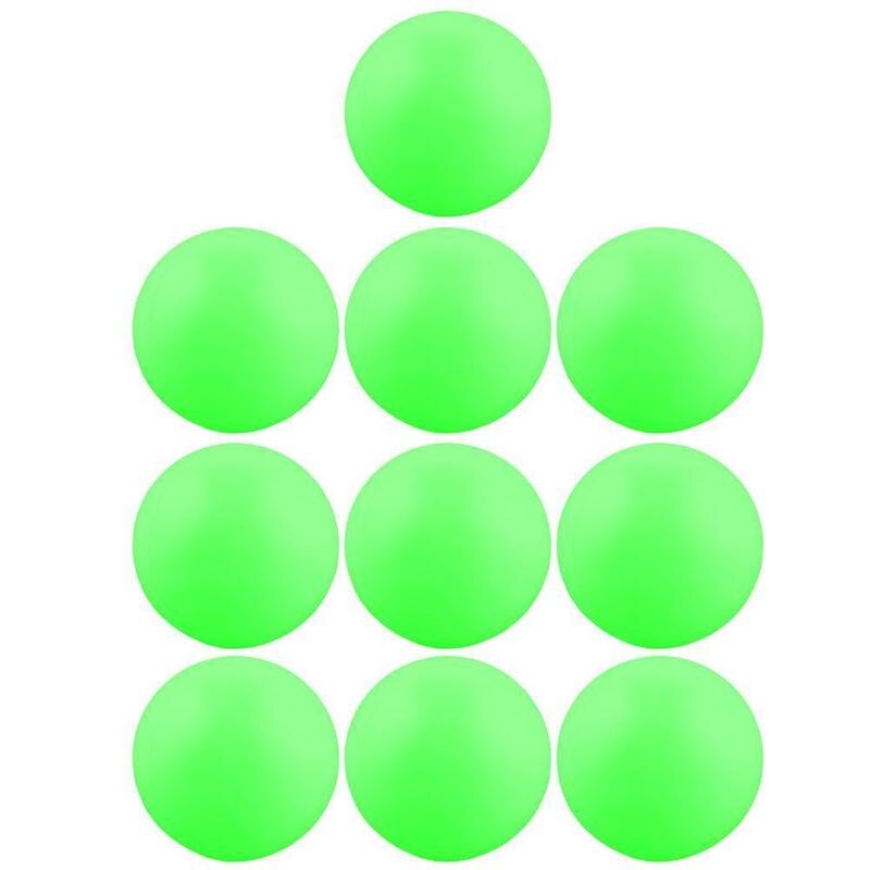 10pcs/Lot White Beer Pong Balls Balls Pong Balls Ball Tennis White Practice Drinking Table pong Washable Y3O8: D
