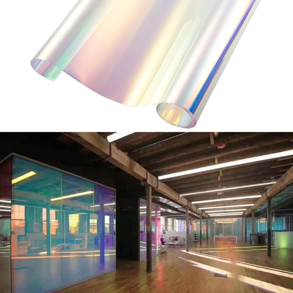 Silver kameleont vlt 65%  hus kontor bil fönster toning film nyans toning 3m x 50cm