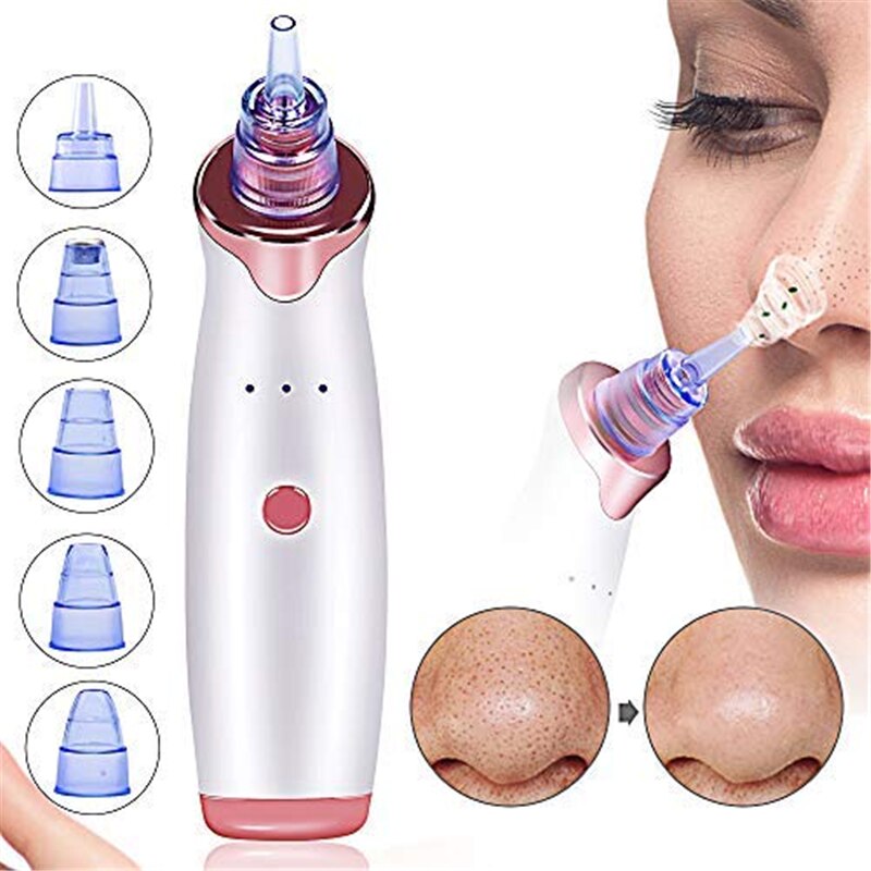 Electric Blackhead Remover Vaccum Machine Facial Pore Black Head Vacuum Cleaner Blackhead Face Blackhead Remover Tool