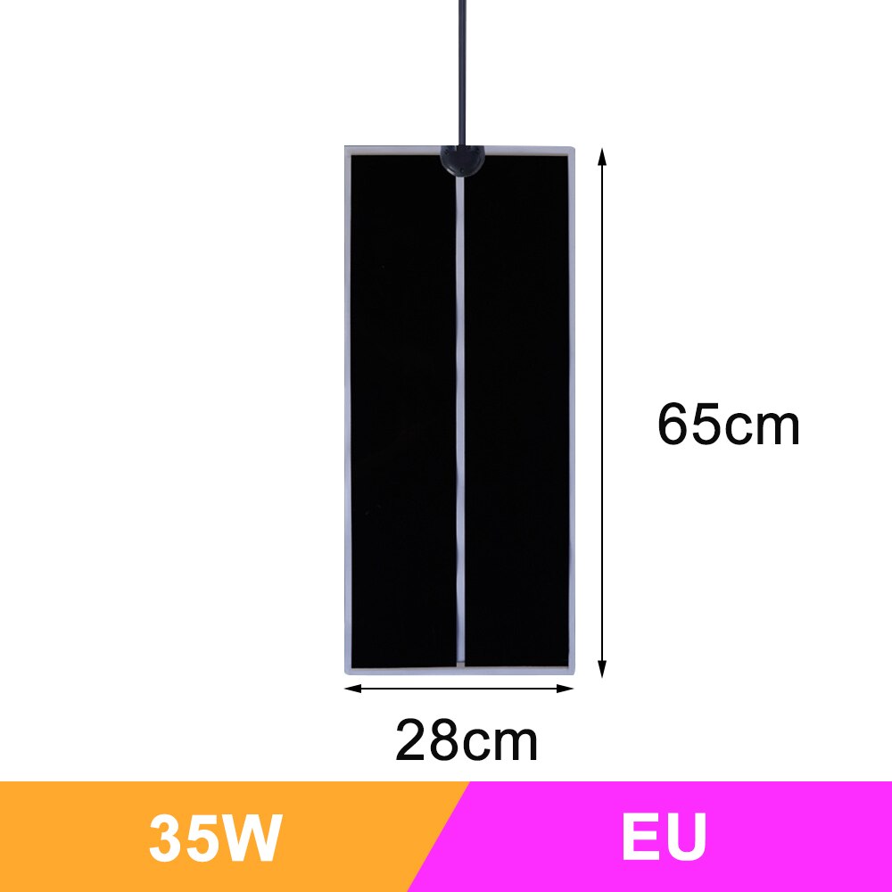 Almohadilla calefactora con regulador ajustable de temperatura, esterilla para incubar terrario, Reptiles, esterilla de calor de 5-35W: 35W Power(EU Plug)