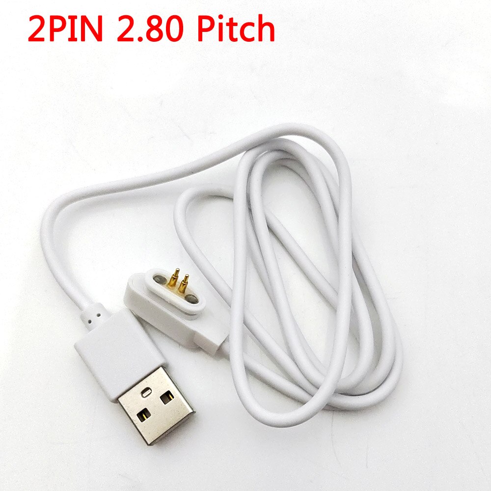 1sets DC Magnetic USB Charging Cable Male Female PogoPin Connector Power Solution 2P Magnets Contact Pad PCB Solder 2.8MM Pitch