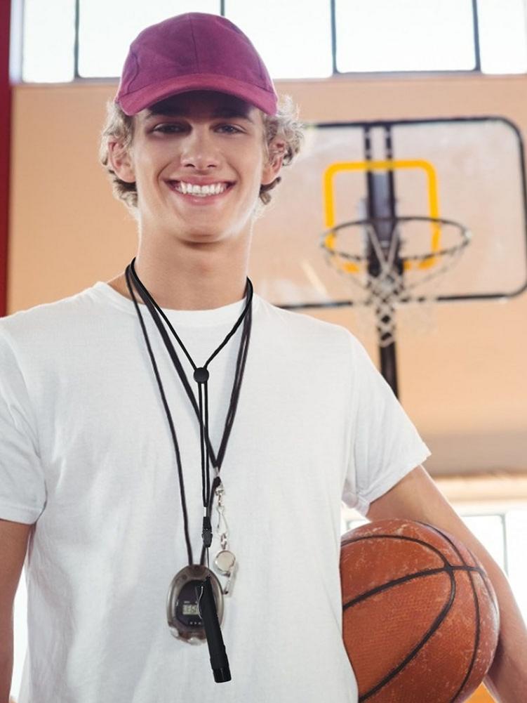 Lampe de poche électronique 2 en 1, sifflet d'arbitre, étanche, d'urgence, pour survie en plein air, événements sportifs