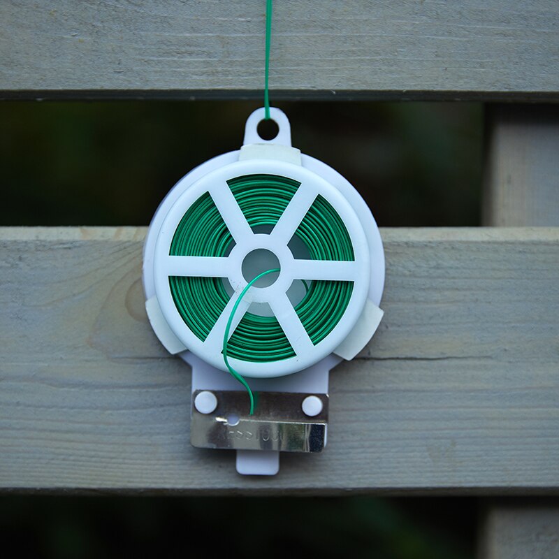 Fil de jardinage reliure corde escalade vigne fleur fil avec cutter ligne de reliure en plastique 50m 30m