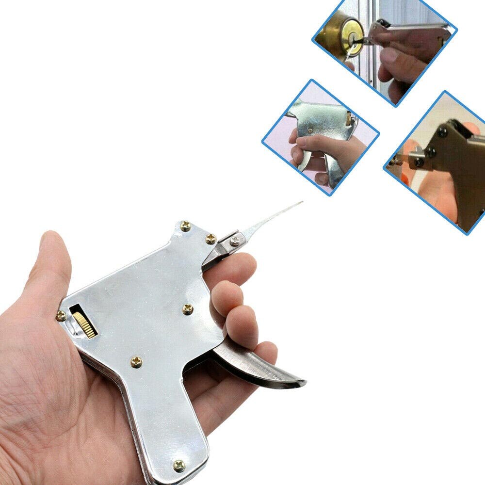 Sterke Lock Deur Opener Gun-Reparatie Tool Kit Sleutel Rvs Thuis Leveringen Te Gebruiken
