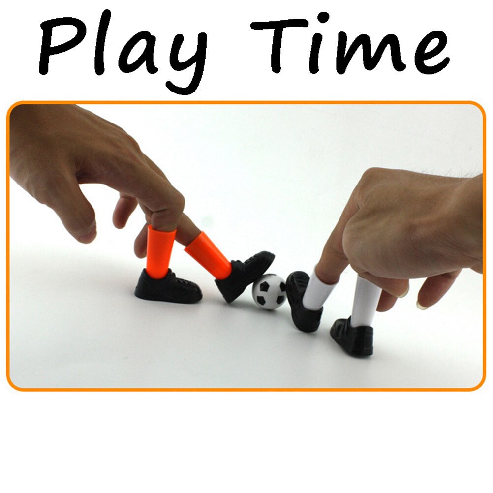 Fun Voetbal Game Speelgoed Plezier Vinger Party Game Toy Set Met Twee Doel Kinderen Fun Gadget Educatief Speelgoed