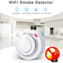 Unique Tuya WiFi Smoke Alarm Fire Protection Smoke Detector Smokehouse Combination Fire Alarm Home Security System Firefighters
