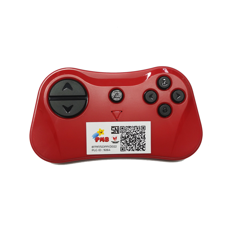 Télécommande ZM-DR04 pour voiture jouet enfant, transmetteur Bluetooth RC pour voiture bébé, télécommande de voiture électrique pour enfants 2.4G: Rouge