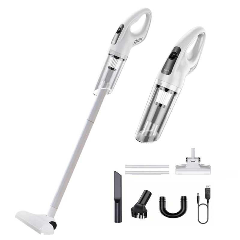 Handheld vacuum cleaner, household, wireless vacuum cleaner, rechargeable high power, dry/wet button vacuum cleaner for car and home