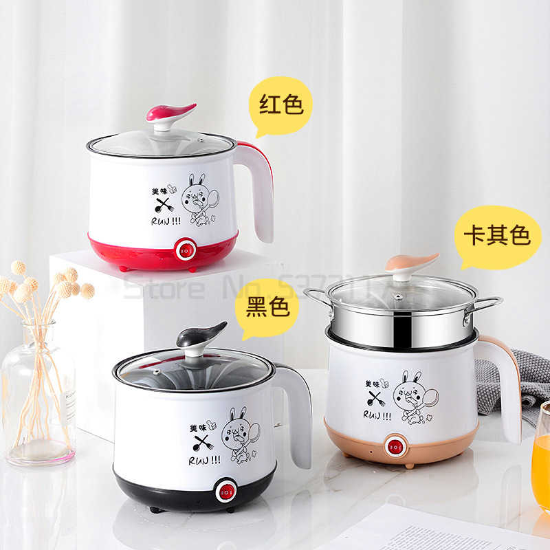 220V Mini Rice Cooker Electric Cooking Machine Single/Double Layer Available Pot Multi Electric Rice Cooker EU/UK/AU/US