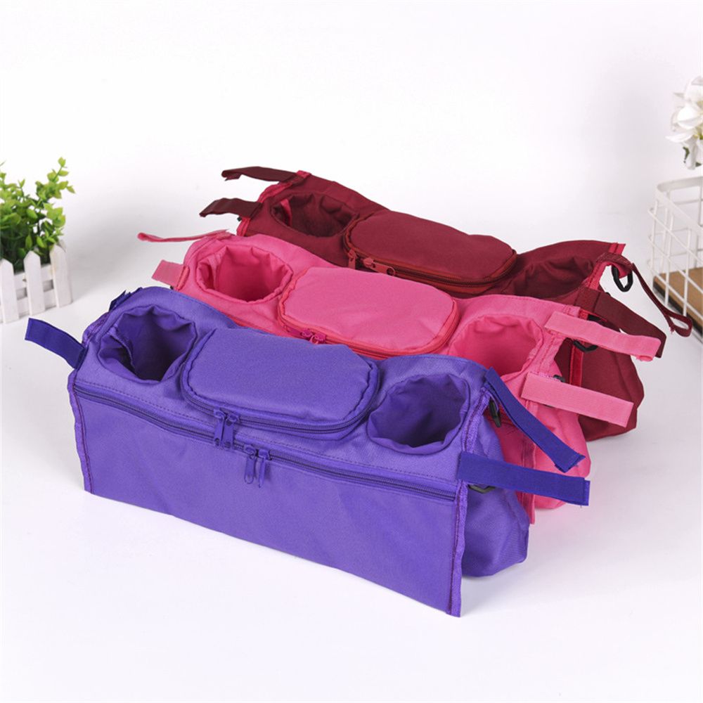 Stroller Accessories Carriage Hanging Bottle Baby Stroller Organizer Infant Nappy Bags Carriage Bag Baby Pram Bottle Cup Holder