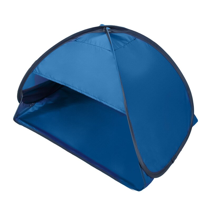 Sombrilla de playa abierta portátil para exteriores, carpa UV para acampar en la playa, automática, plegable
