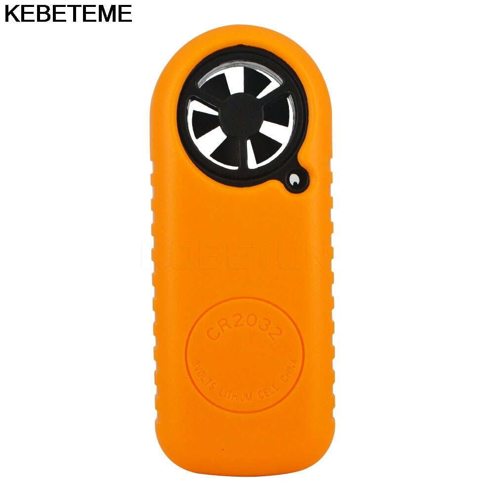 1 PC Anemometer Digital LCD CFM/CMM Thermo Anemometer+Infrared Thermometer For Wind Speed Gauge Meter Temperature