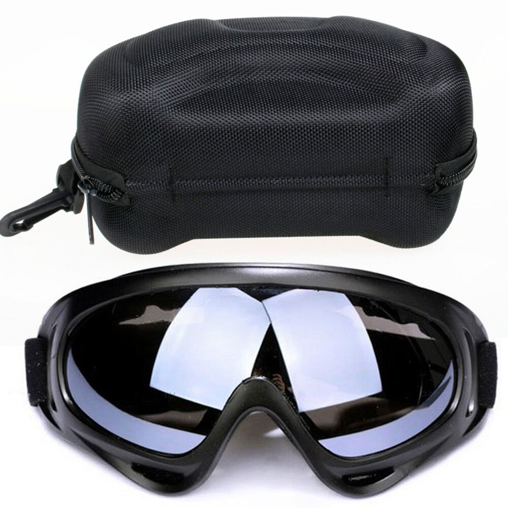 Ski snowboard bril  uv400 bescherming anti-condens wintersportbril motorbril berg skiën mannen vrouwen masker bril: Een grijze
