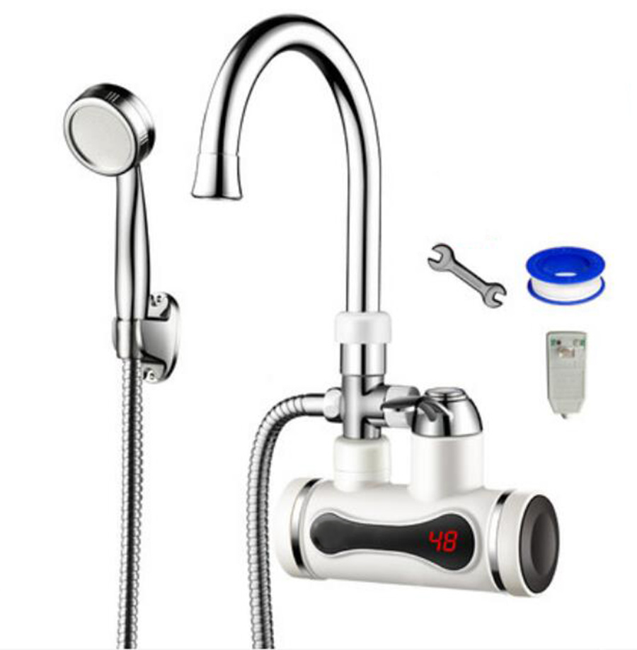 Kitchen treasure shower electric faucet namely type fast water to add water to the underside of water heater D108: F